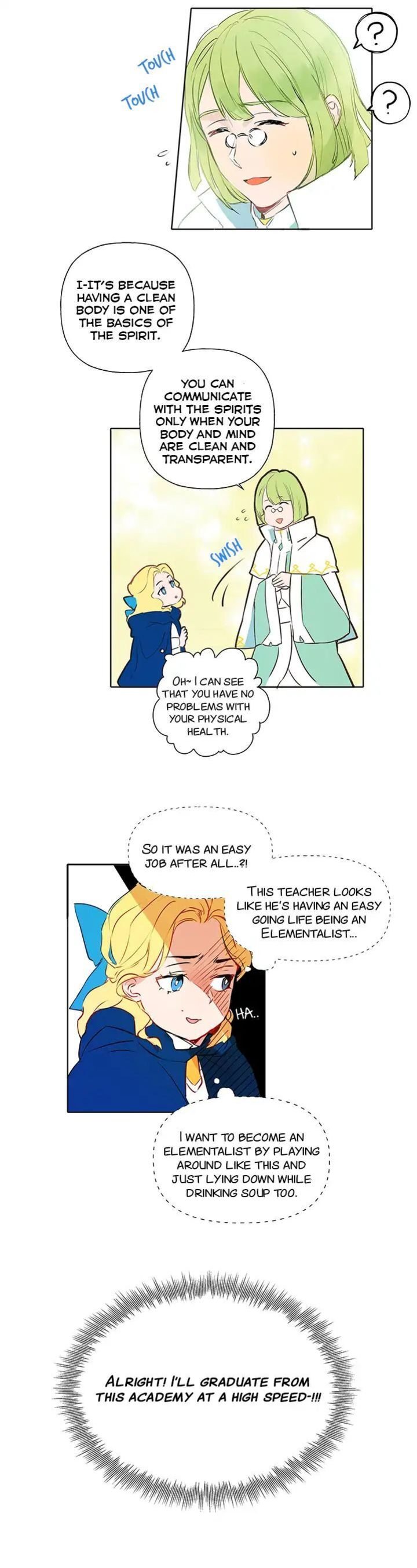 The Golden Haired Elementalist Chapter 3 Coffee Manga