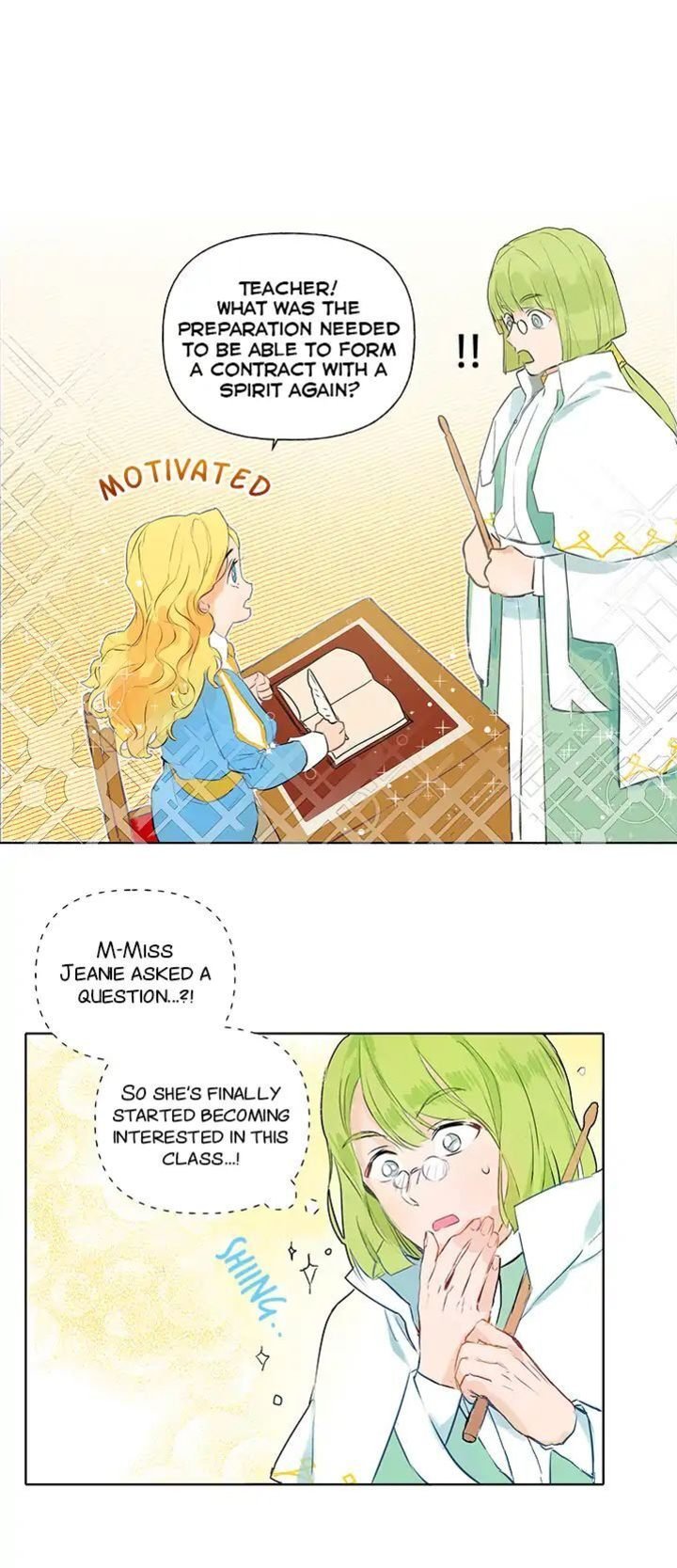 The Golden Haired Elementalist Chapter 3 Coffee Manga