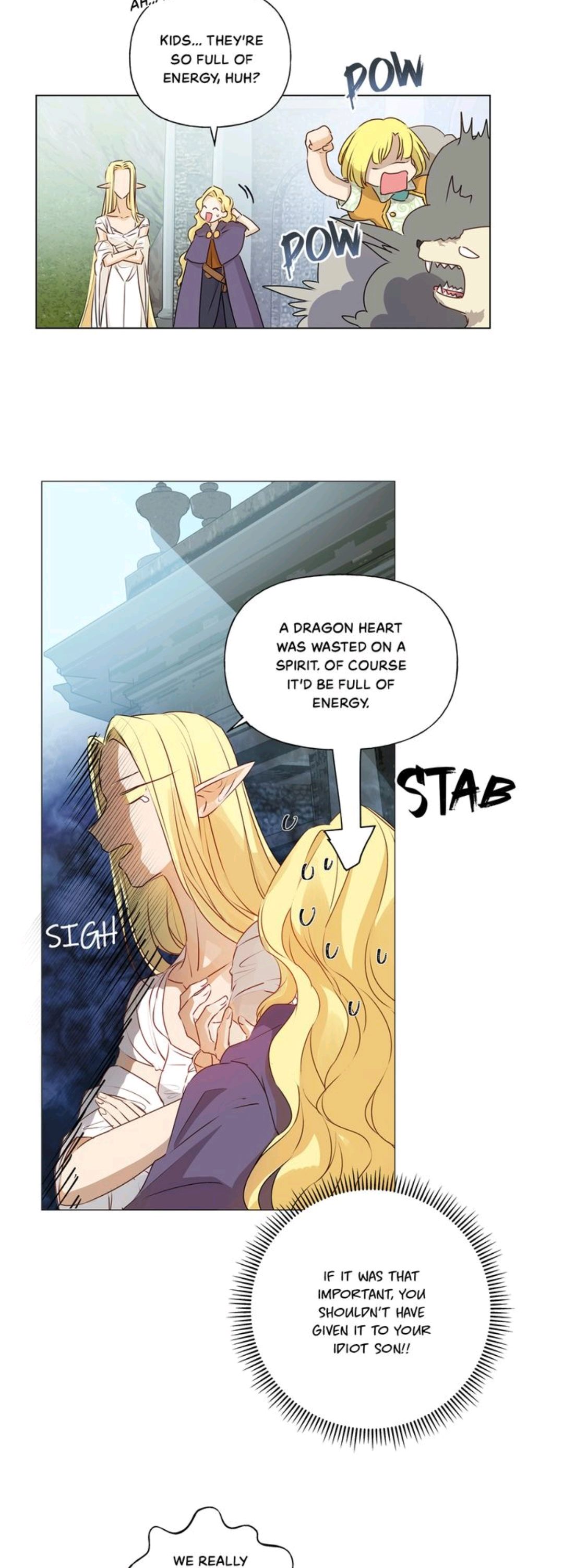 The Golden Haired Elementalist Chapter 52 Coffee Manga