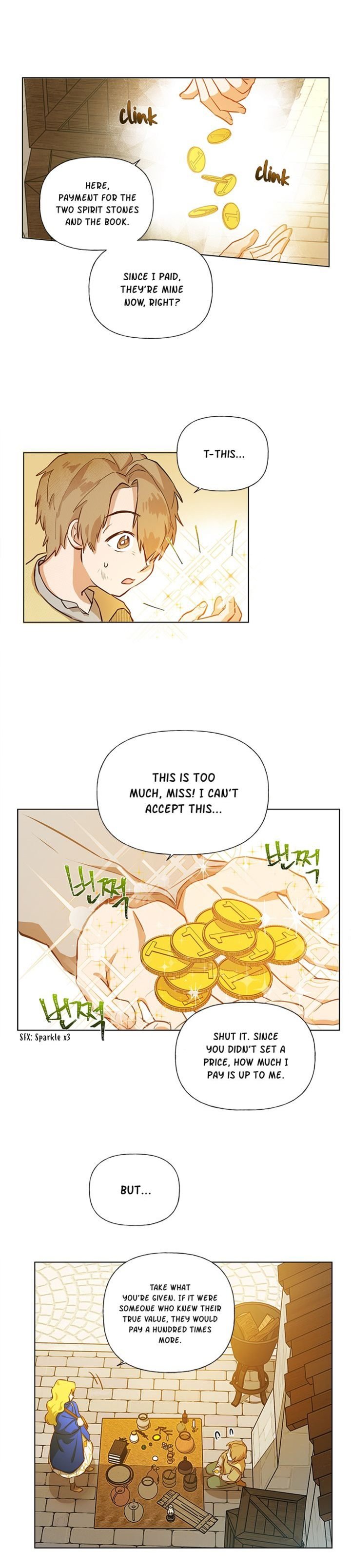 The Golden Haired Elementalist Chapter 15 Coffee Manga