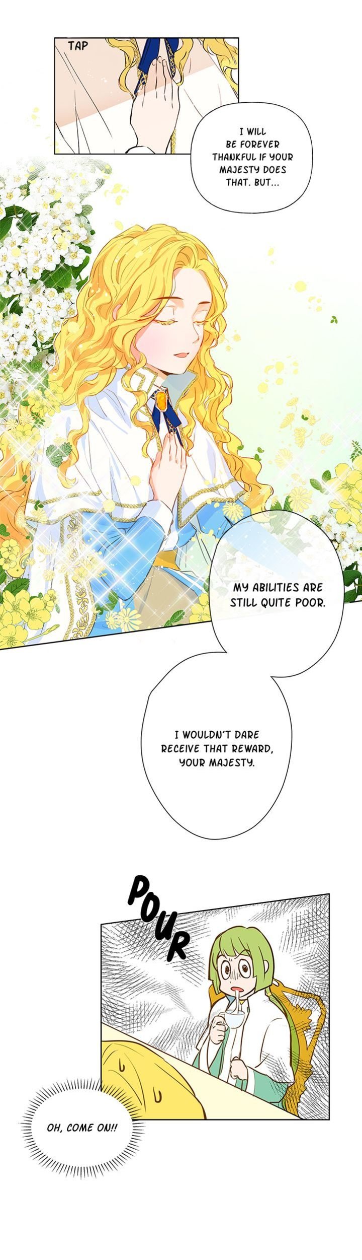 The Golden Haired Elementalist Chapter 8 Coffee Manga
