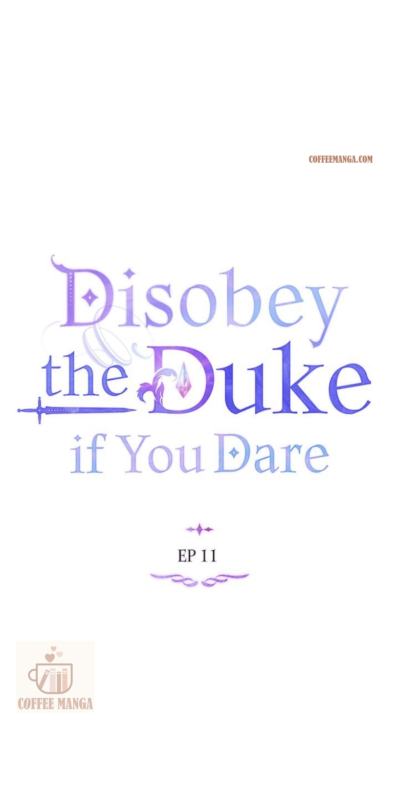 Disobey the Duke if You Dare, Chapter 11