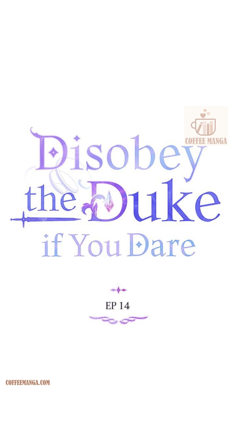 Disobey the Duke if You Dare, Chapter 14