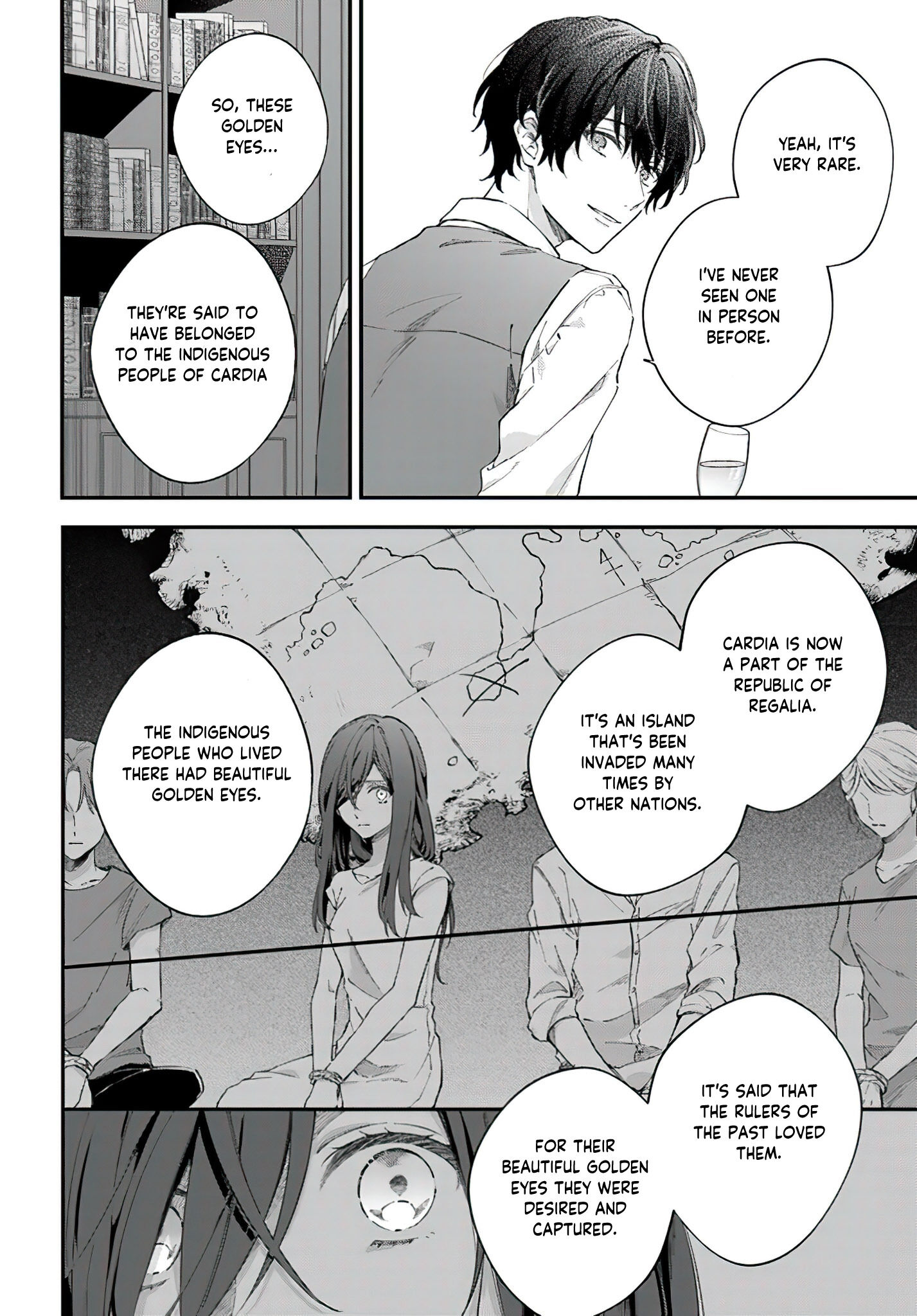 Sweet Allegiance to the Lorenzi Family Tonight - Chapter 2.2 The Girl with  the Golden Eyes - Coffee Manga