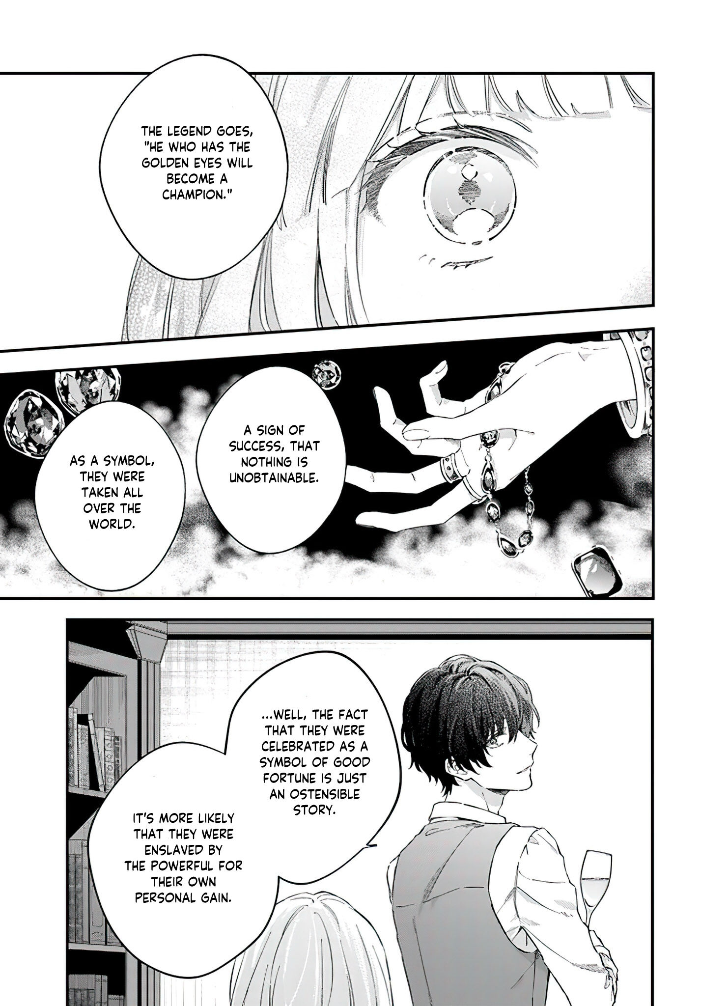 Sweet Allegiance to the Lorenzi Family Tonight - Chapter 2.2 The Girl with  the Golden Eyes - Coffee Manga