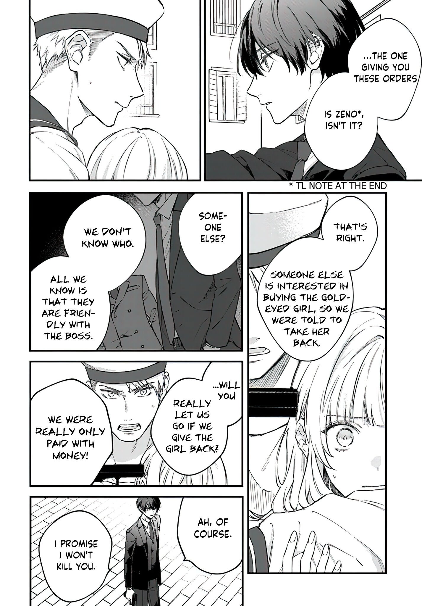 Sweet Allegiance to the Lorenzi Family Tonight - Chapter 2.2 The Girl with  the Golden Eyes - Coffee Manga