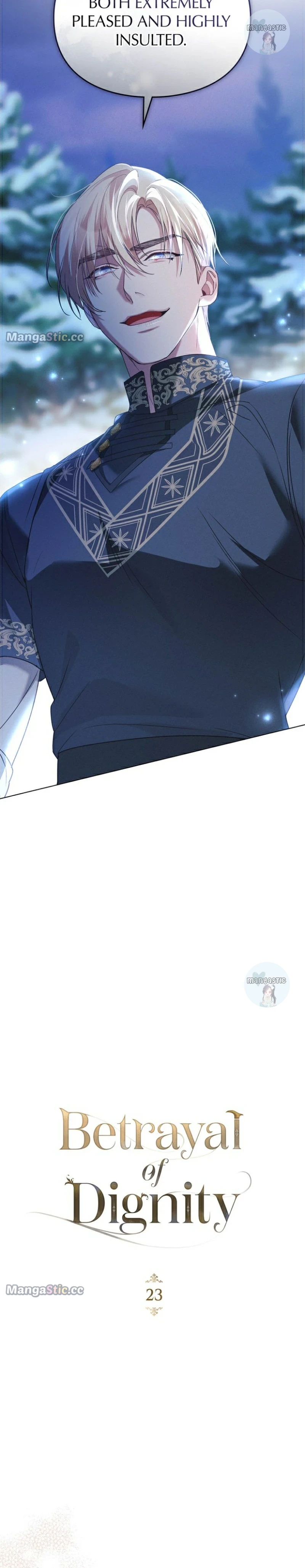 Betrayal of Dignity, chapter 23