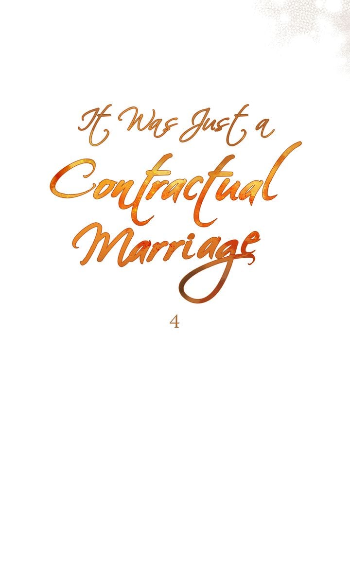 It Was Just a Contract Marriage, chapter 4