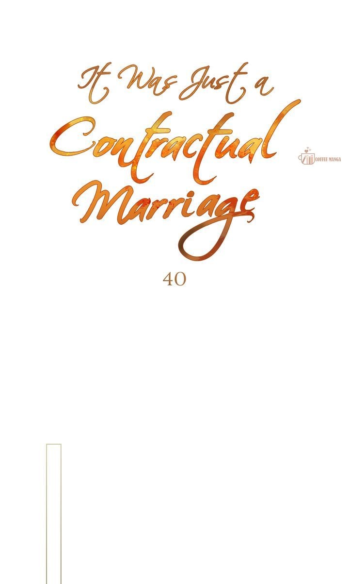 It Was Just a Contract Marriage, chapter 40