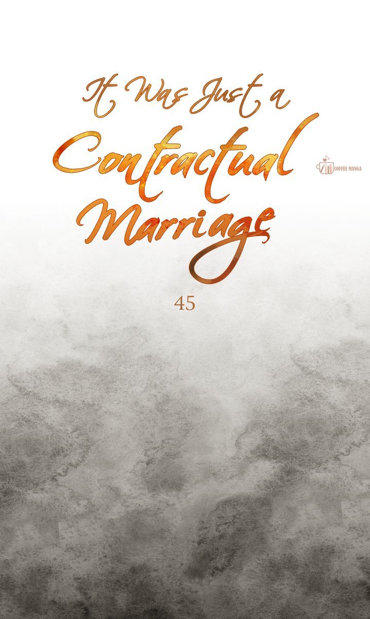 It Was Just a Contract Marriage, chapter 45