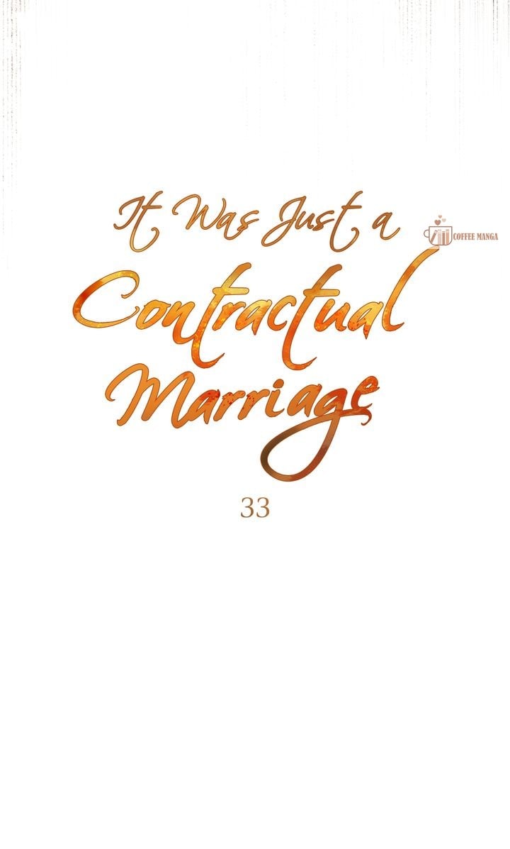 It Was Just a Contract Marriage, chapter 33