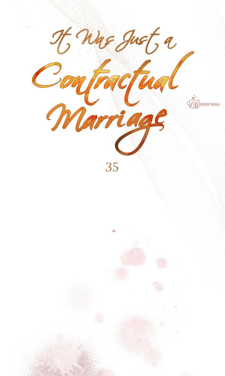 It Was Just a Contract Marriage, chapter 35