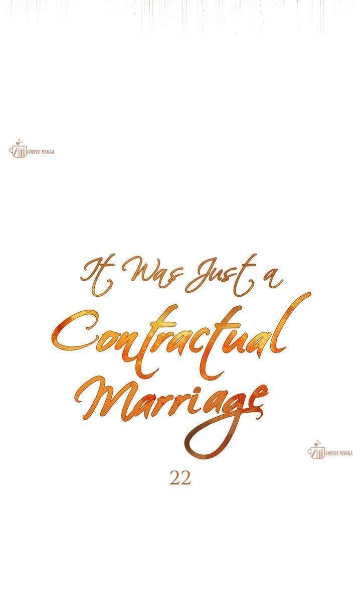 It Was Just a Contract Marriage, chapter 22