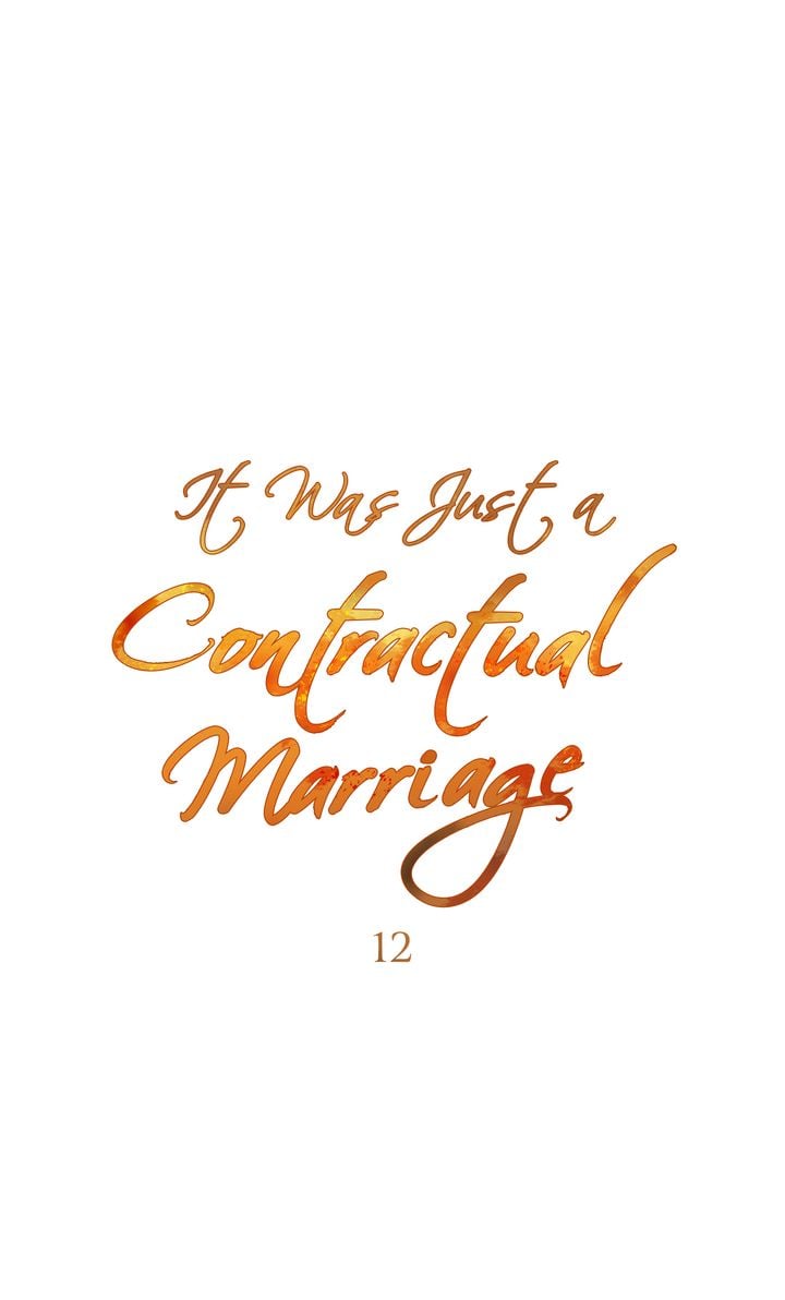 It Was Just a Contract Marriage, chapter 12