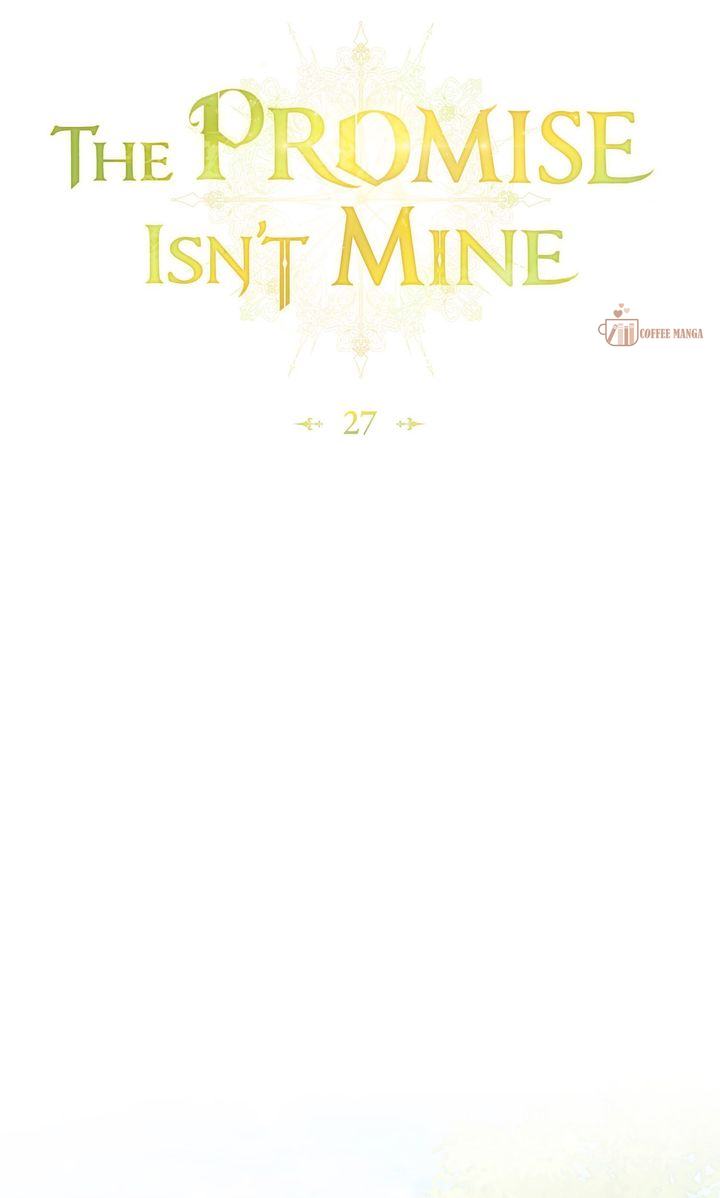 The Promise Isn’t Mine, chapter 27